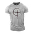 Men's Simple Cross Cotton T-Shirt